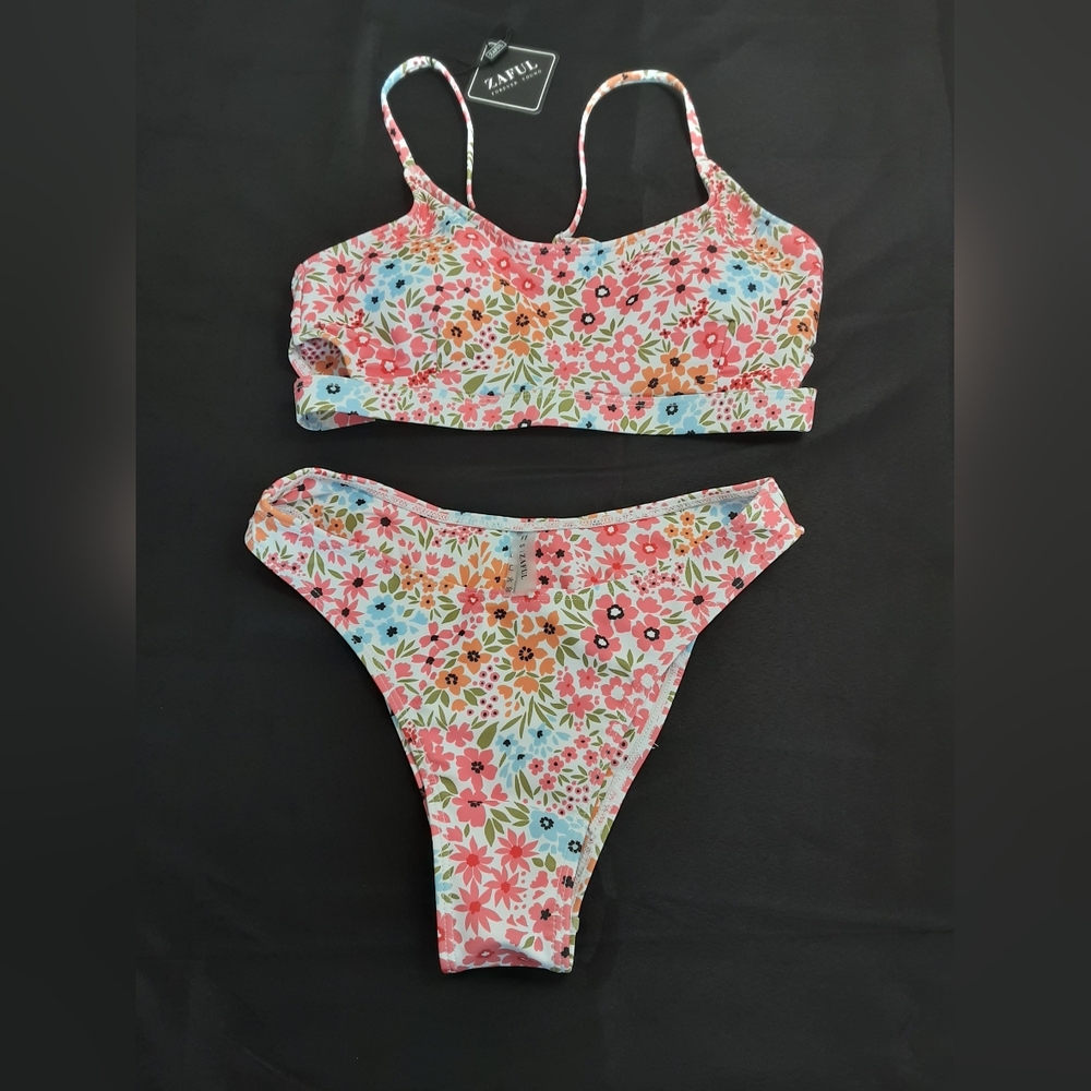 Zaful Floral Bikini Set C274